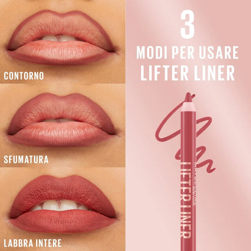 Maybelline New York Lifter Liner Matita Labbra Con Acido Ialuronico 12- Crop Top