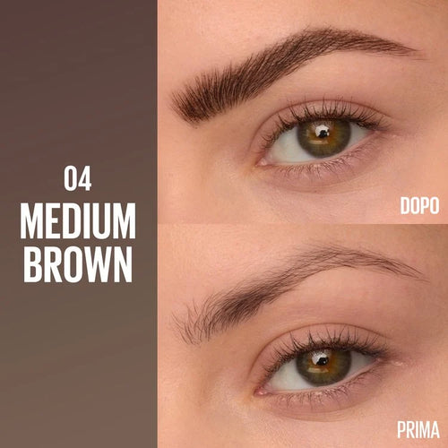 Maybelline New York Brow Insert Penna Moltiplica Sopracciglia 04 - Medium Brown