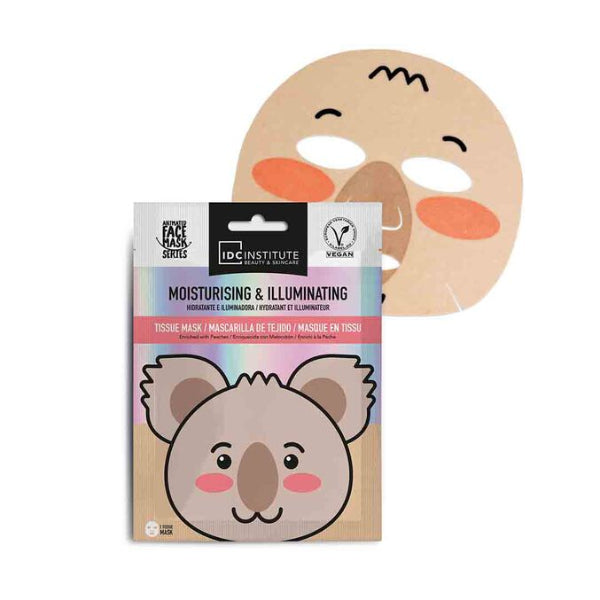 IDC INSTITUTE Koala Mask Moisturising & Illuminating Maschera Viso