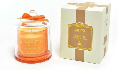 Pura Candela profumata in vetro Vanilla & Fig