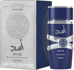 Lattafa Asad Zanzibar Limited Edition 100ml - profumo uomo