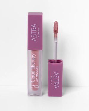 Astra CLOUD THERAPY LIP MOUSSE - Rossetto Liquido, Finish Soft Mat 01