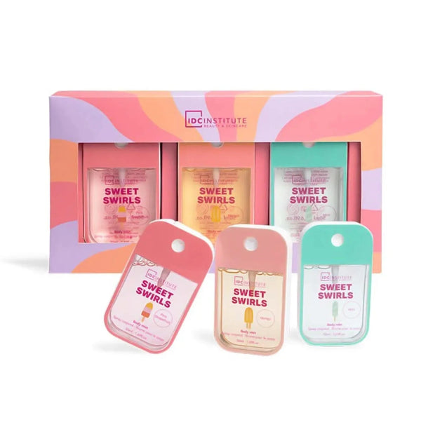 IDC INSTITUTE Sweet Swirls Body Mist Sweet Essence Set Regalo