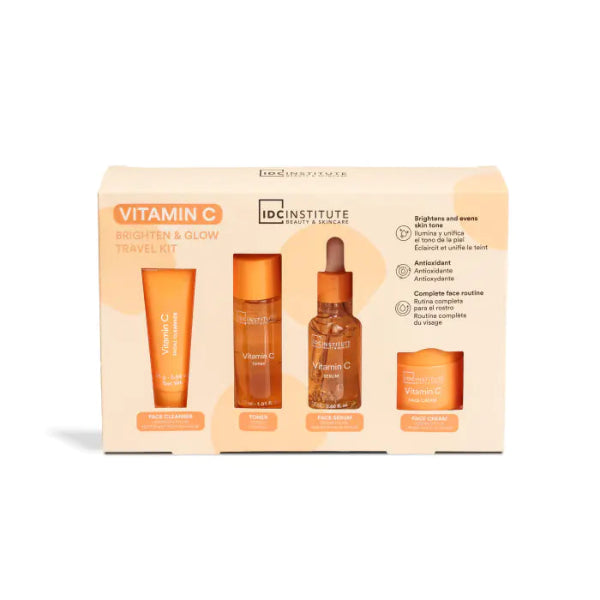 IDC INSTITUTE Skin Solution Vitamin C Travel Kit Set Regalo