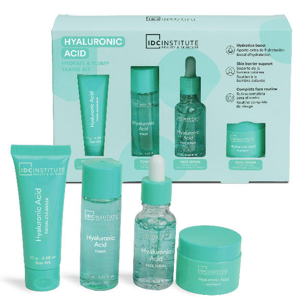 IDC INSTITUTE HA Hydrate Travel Kit Set Regalo