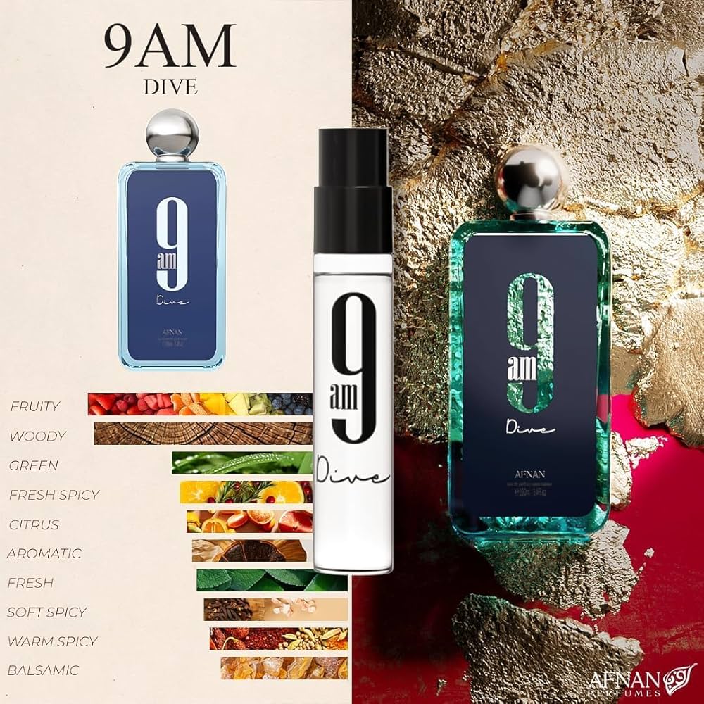 Afnan 9 serie discovery set 2ml x 5 units