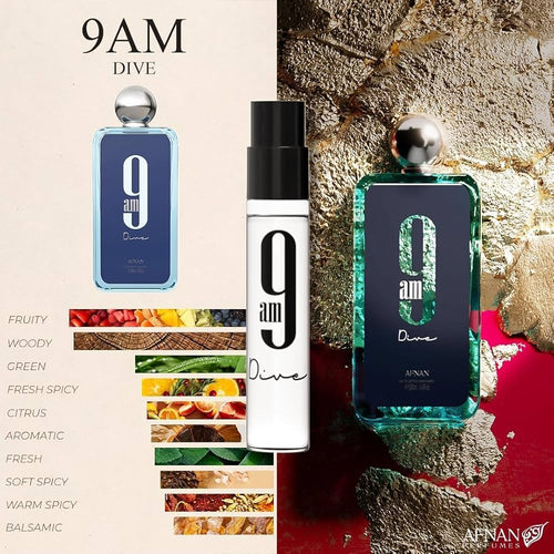 Afnan 9 serie discovery set 2ml x 5 units