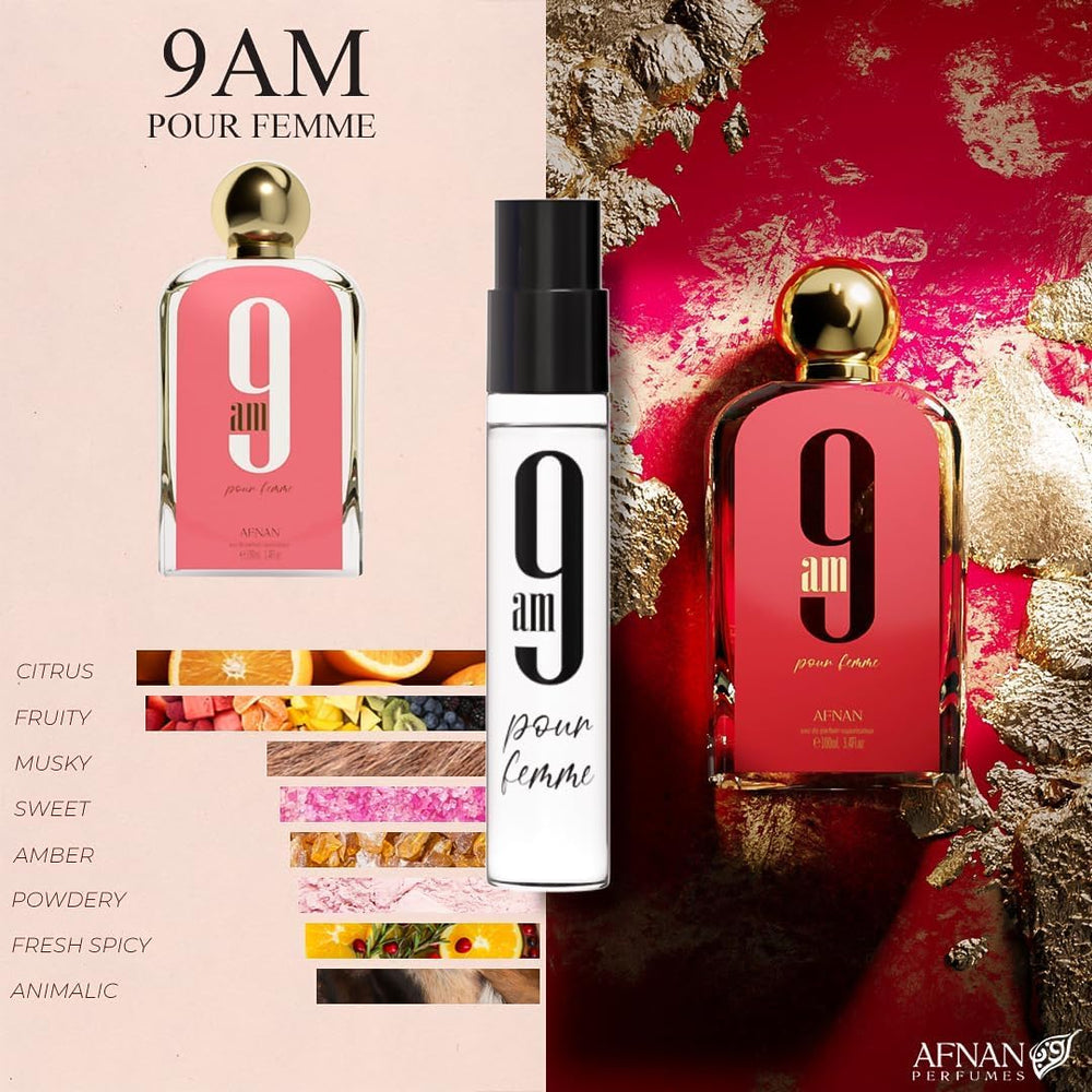 Afnan 9 serie discovery set 2ml x 5 units