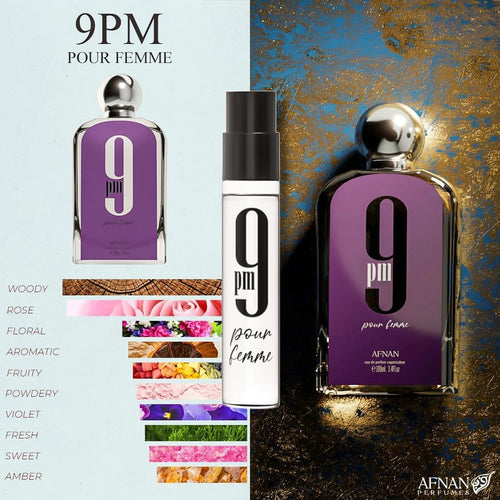 Afnan 9 serie discovery set 2ml x 5 units