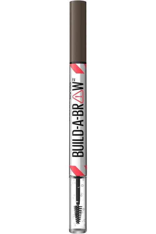 Maybelline New York Build-a-brow Penna Sopracciglia E Gel Fissante 2 In 1 262 - Black Brown
