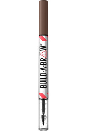 Maybelline New York Build-a-brow Penna Sopracciglia E Gel Fissante 2 In 1 257- Medium Brown