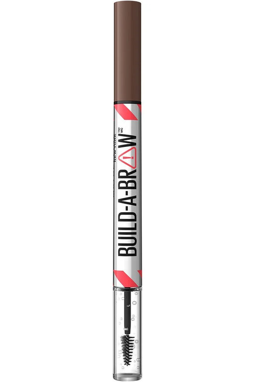 Maybelline New York Build-a-brow Penna Sopracciglia E Gel Fissante 2 In 1 257- Medium Brown