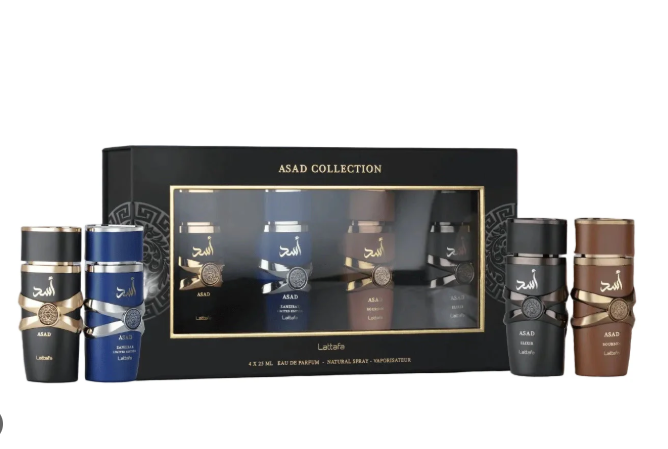 Lattafa Asad Collection 4 x 25ml - set profumi