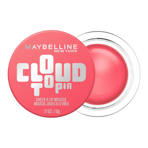 Maybelline New York Cloudtopia Blush Cheek & Lip Mousse Up to 14H Cheek Colour - 7 Moolit Rose