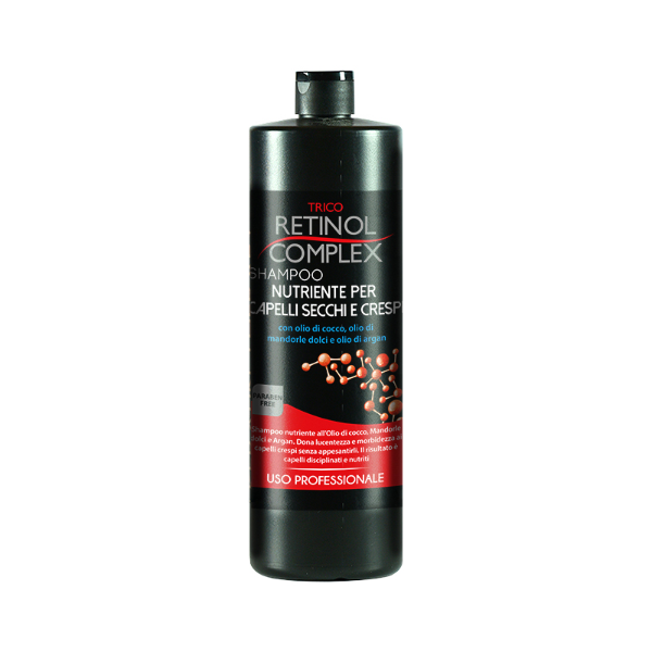 Retinol Complex Shampoo Nutriente Per Capelli Secchi E Spenti 800 ML