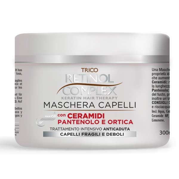 Retinol Complex Maschera Per Capelli Fragili E Deboli 300 ML