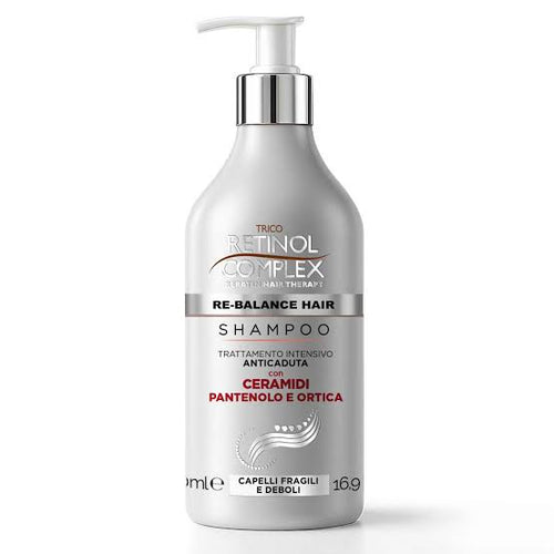Retinol Complex Shampoo Per Capelli Fragili E Deboli 500 ML
