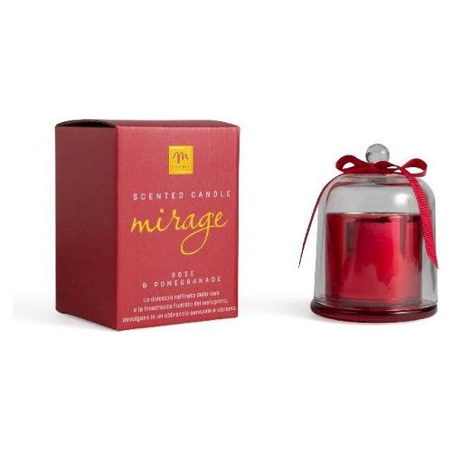 Mirage Candela profumata in vetro Rose&Pomegranate