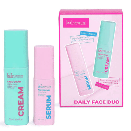 IDC INSTITUTE Glissy Radiant Facial Care Daily Face Duo