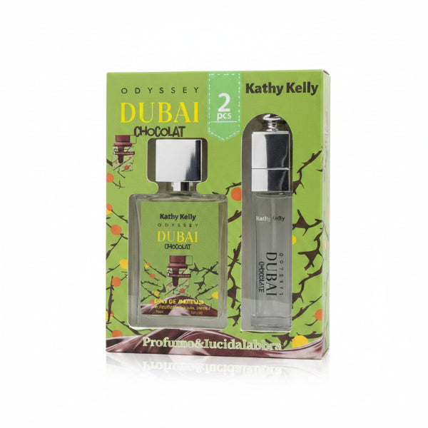 Kathy Kelly Dubai Chocolat Set Profumo & Lucidalabbra