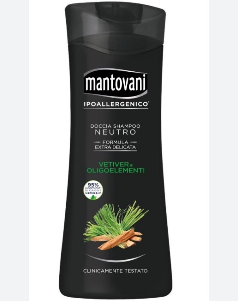 Mantovani Doccia Shampoo Vetiver & Oligoelementi 400ml