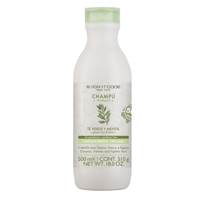 Secret Code Shampoo Purificante Tè Verde e Menta 500ml