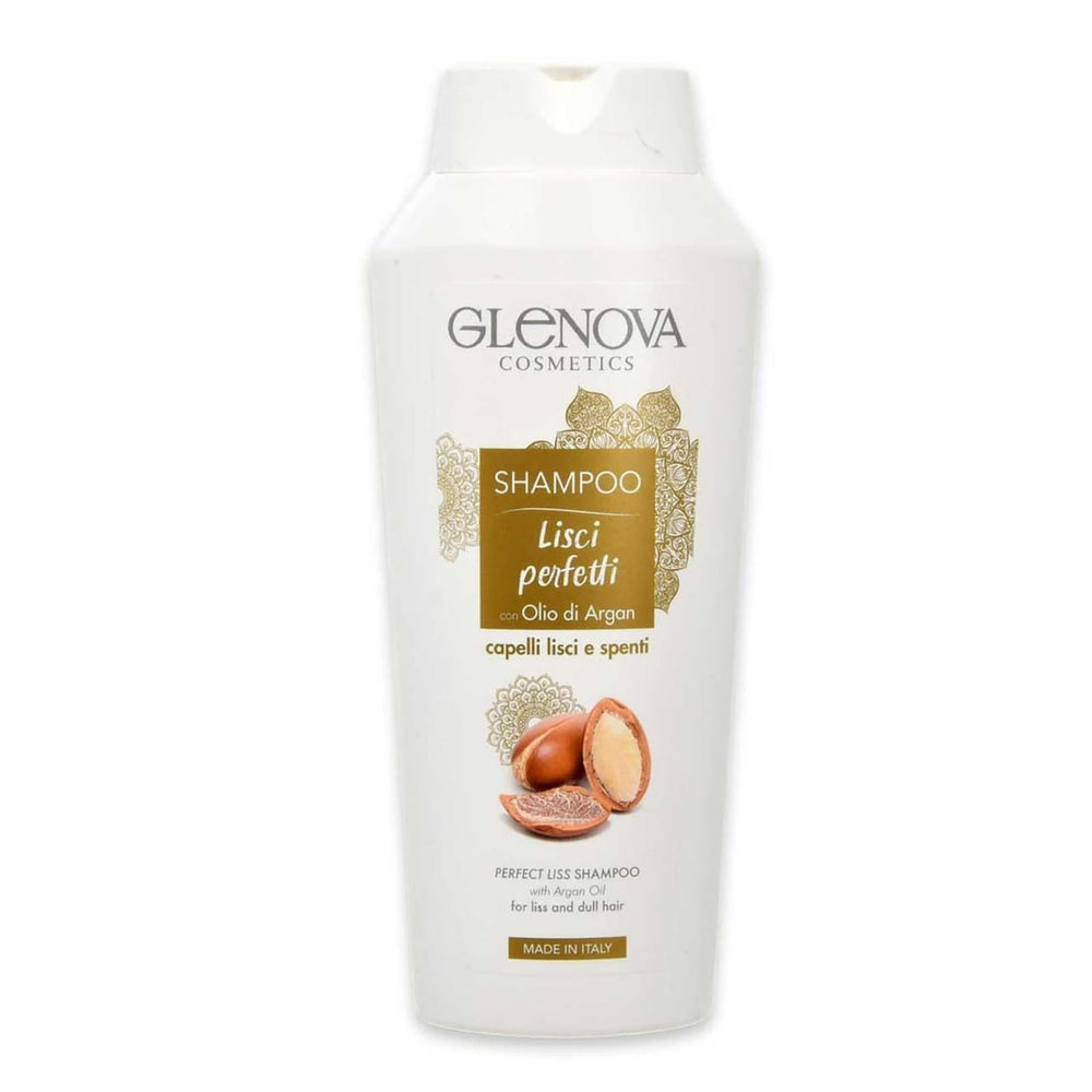 Glenova Shampoo per capelli lisci con Olio di Argan 300ml