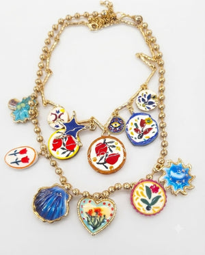 Collana Multifilo Amalfi Charm