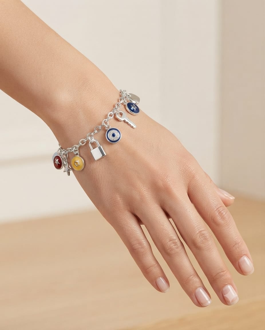 Bracciale Charm Amuleti e Colori