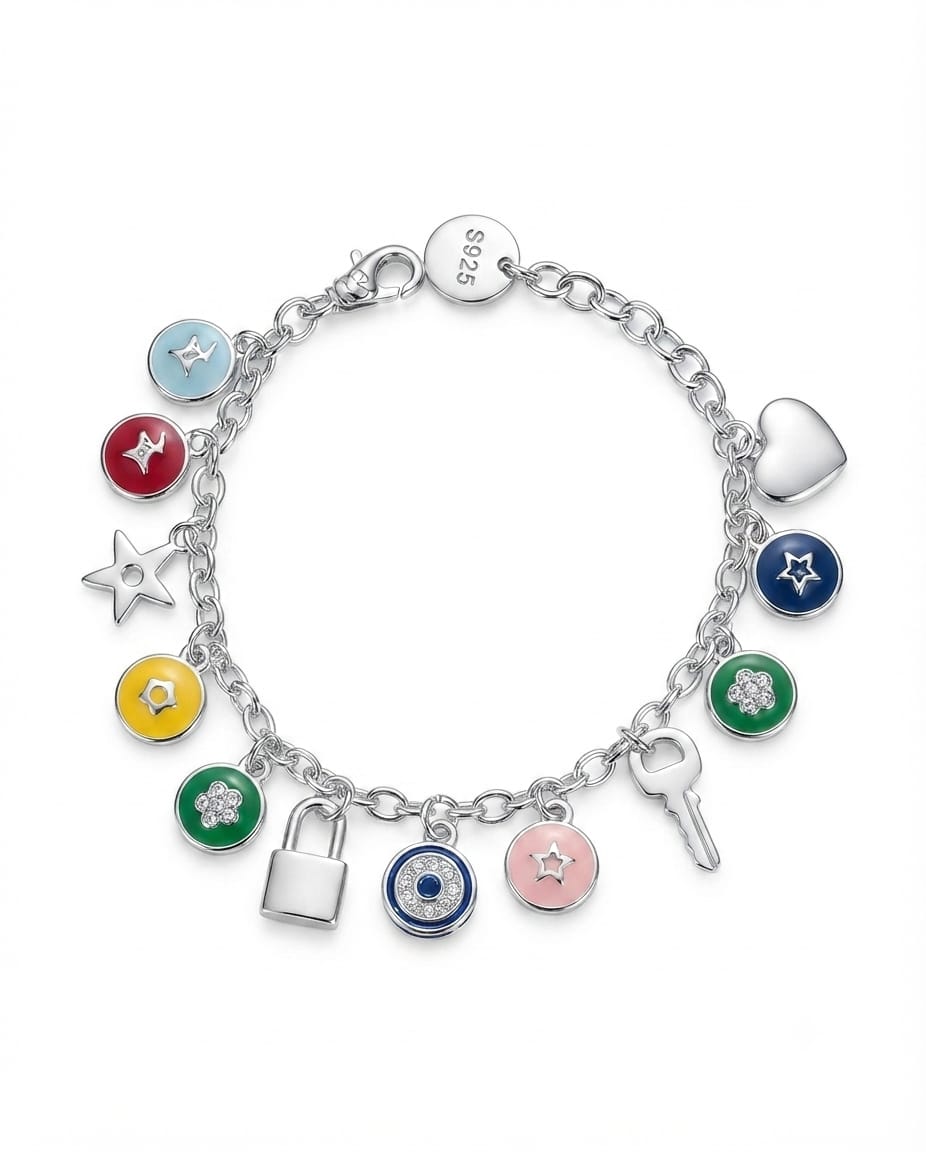Bracciale Charm Amuleti e Colori