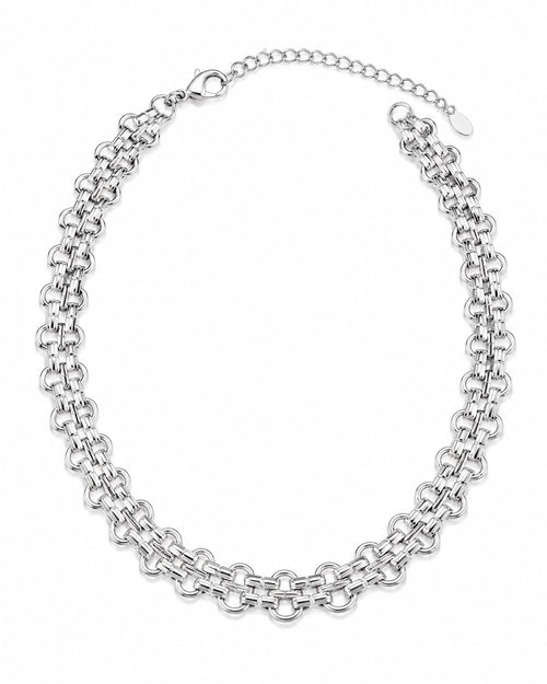 Collana Royal Double Chain Argento