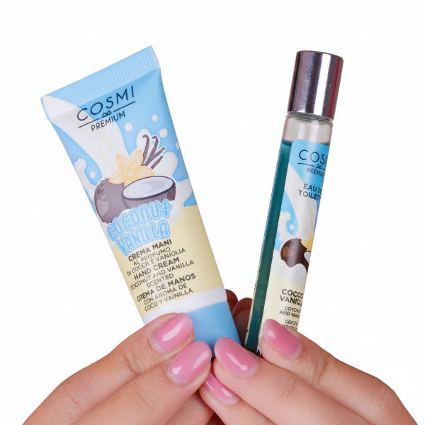 Cosmi Coconut Vanilla set crema mani + profumo