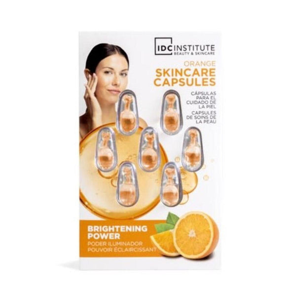 IDC INSTITUTE Natural Elements Orange Skincare Capsules Siero Viso