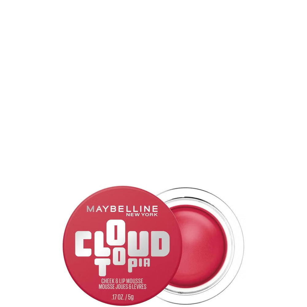 Maybelline New York Cloudtopia Blush Cheek & Lip Mousse Up to 14H 2 Ethereal Rouge