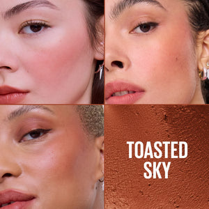 Maybelline New York Cloudtopia Blush Cheek & Lip Mousse Up to 14H Cheek Colour - 12 Toasted Sky