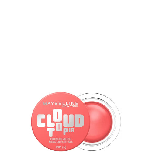 Maybelline New York Cloudtopia Blush Cheek & Lip Mousse Up to 14H Cheek Colour - 5 Coral Illusion