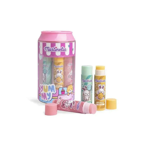 Martinelia Yummy Lip Balm Can Trio