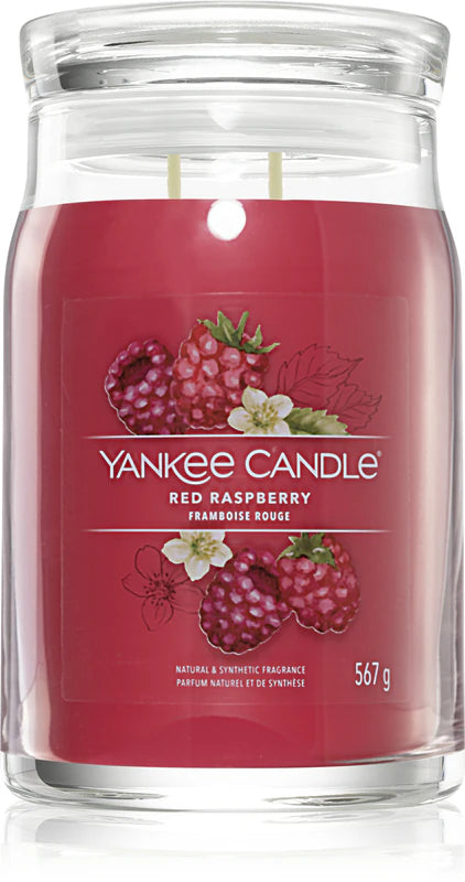 Yankee Candle Red Raspberry candela profumata 567gr