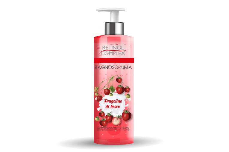 Retinol Complex Bagnoschiuma Fragoline di Bosco 500ml
