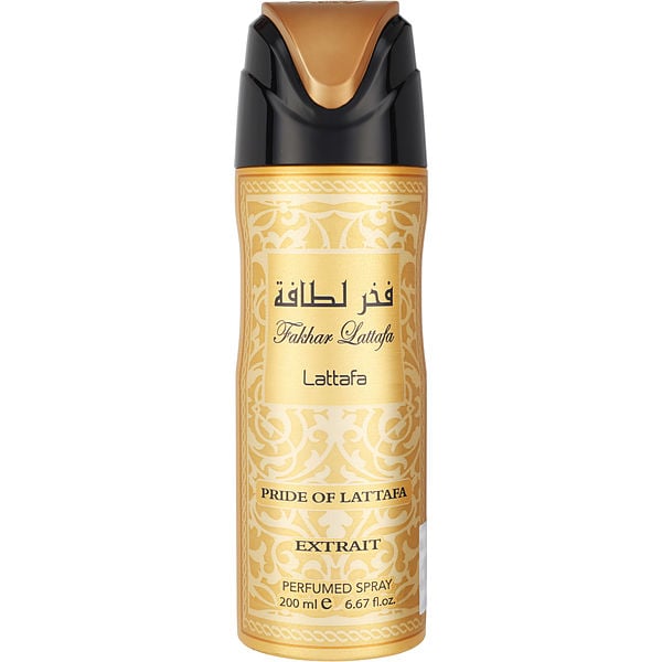 Lattafa Fakhar Gold Extrait - spray deodorante corpo 200ml