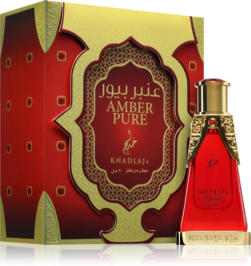 Khadlaj Amber Pure 20ml - olio profumato