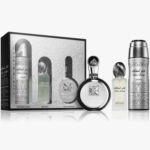 Lattafa Fakhar Men Set Regalo 3pz