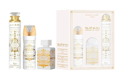 Lattafa Bade'e Al Oud Honor & Glory Set Regalo 3pz